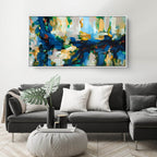 Autumn Leaves 2 - 152x76 cm - Original Painting