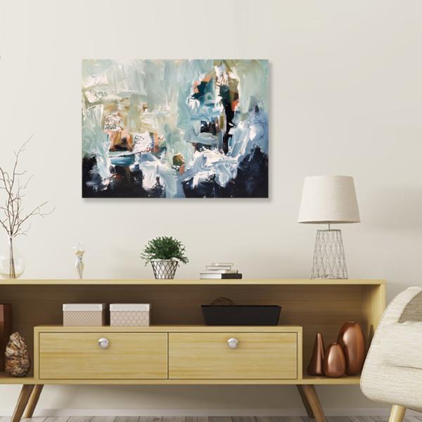 Flourish - 60x45 cm - Original Painting-OmarObaid.com