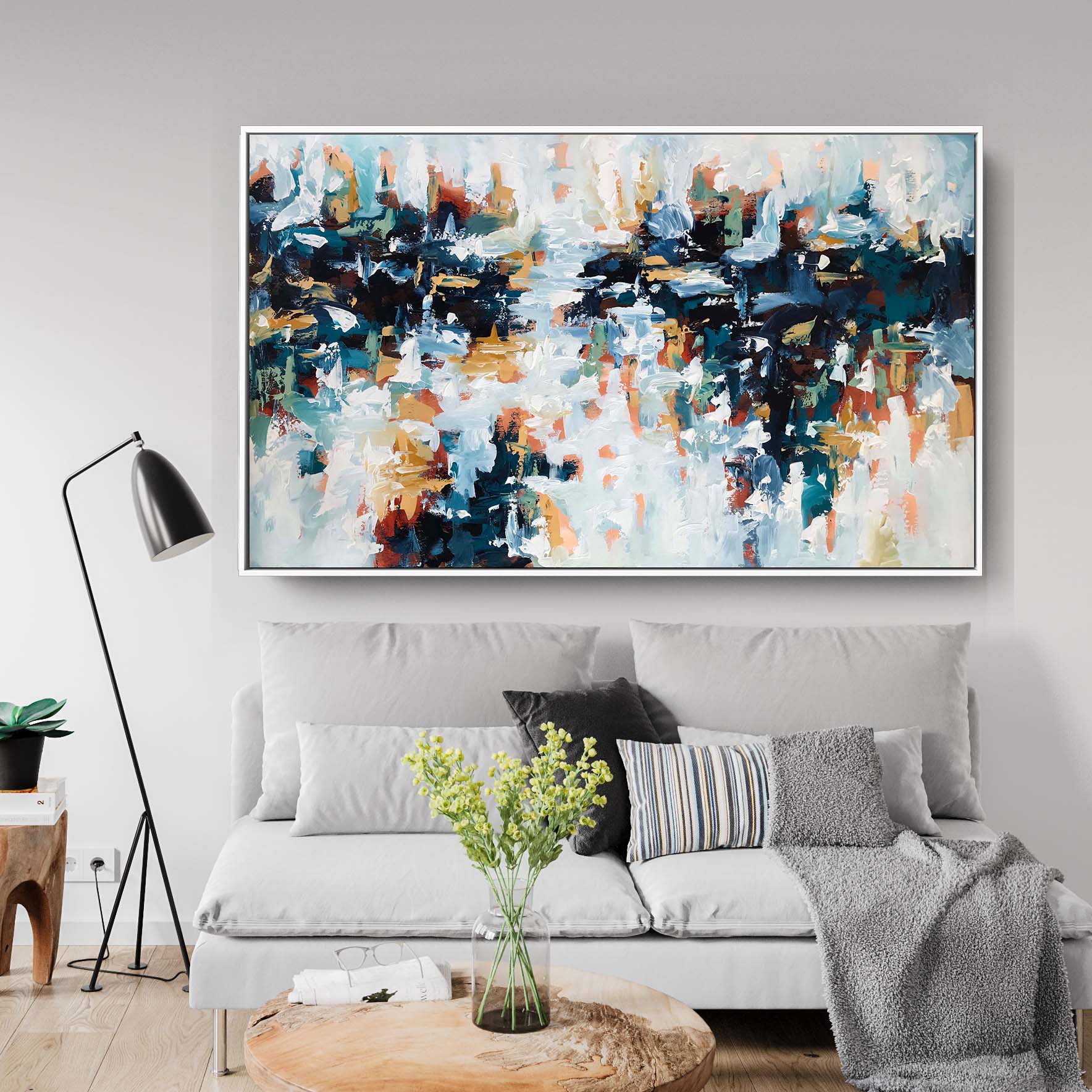 Hanging Gardens 5 - 152x92 cm - Original Painting
