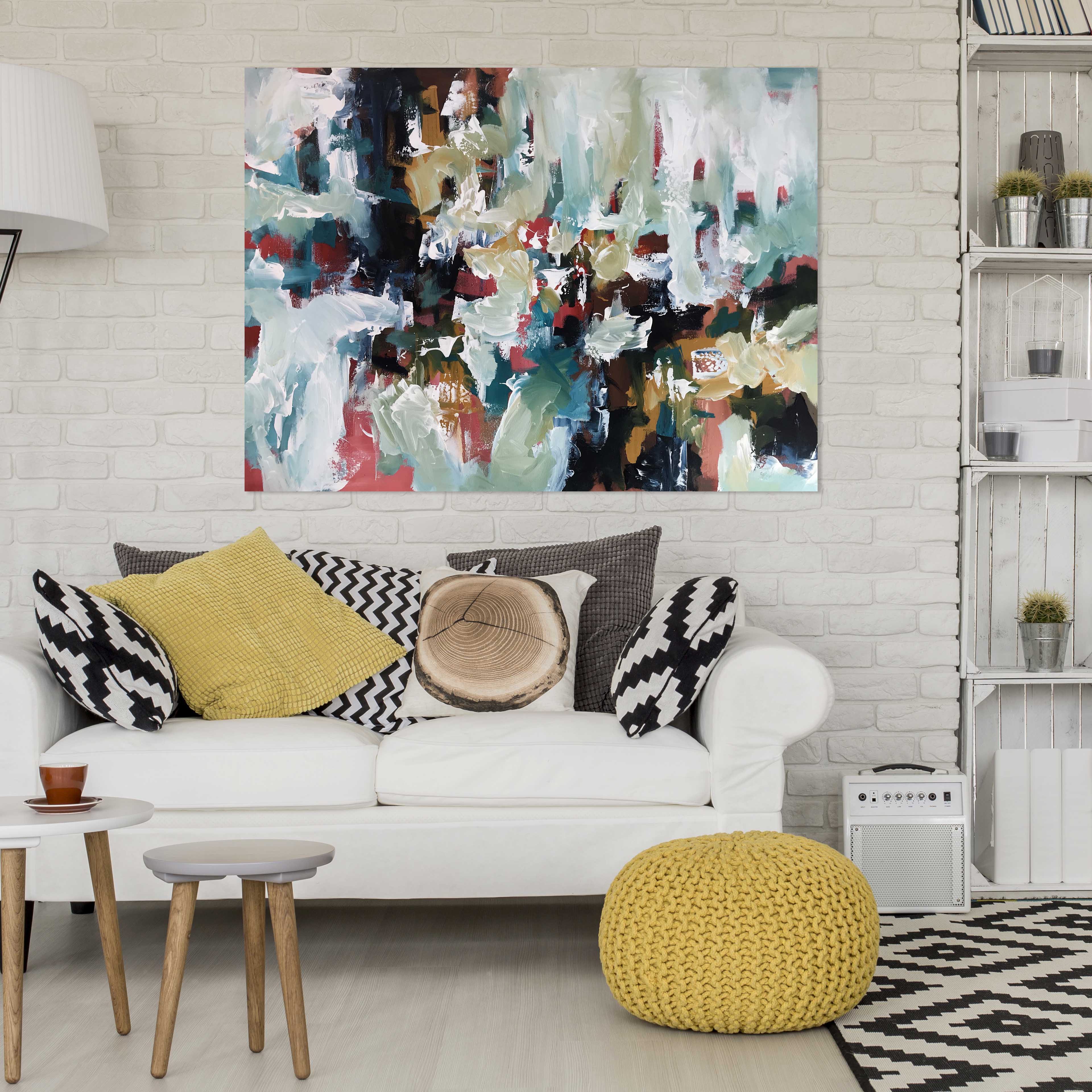 Singularity - 102 x 76 cm - Original Painting-OmarObaid.com