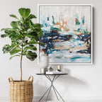 The Pond - 92x102 cm - Original Painting