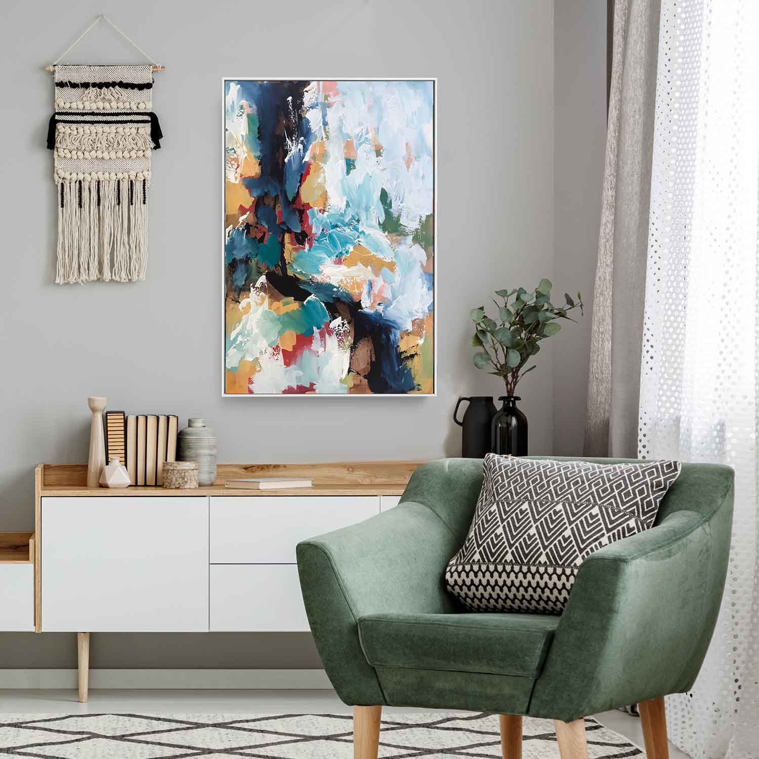 Monument Part 2 - 61x92 cm - Original Painting