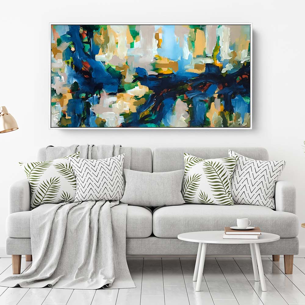 Autumn Leaves 2 - 152x76 cm - Original Painting