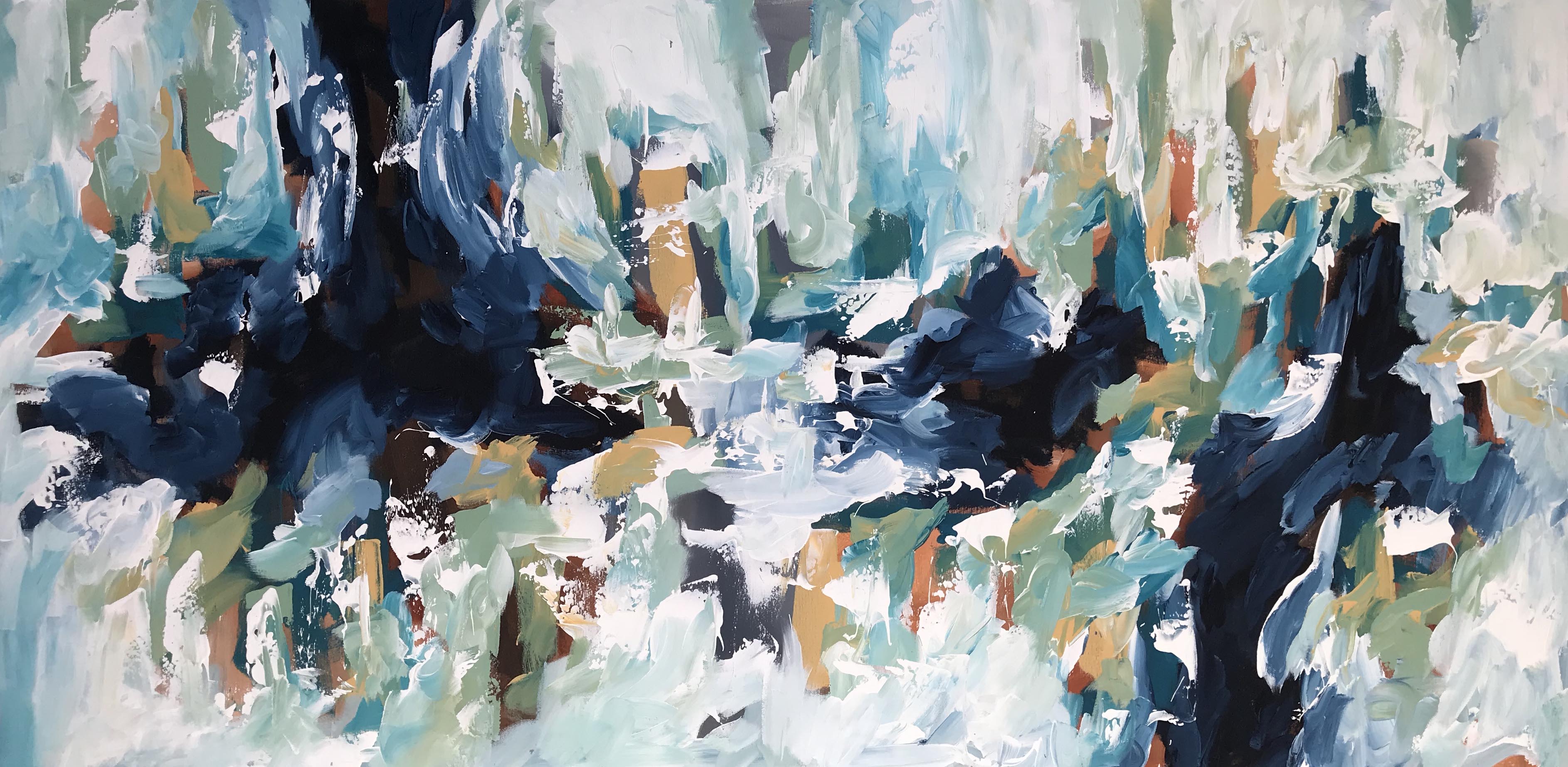 Losing Patience - 152x76 cm - Original Painting