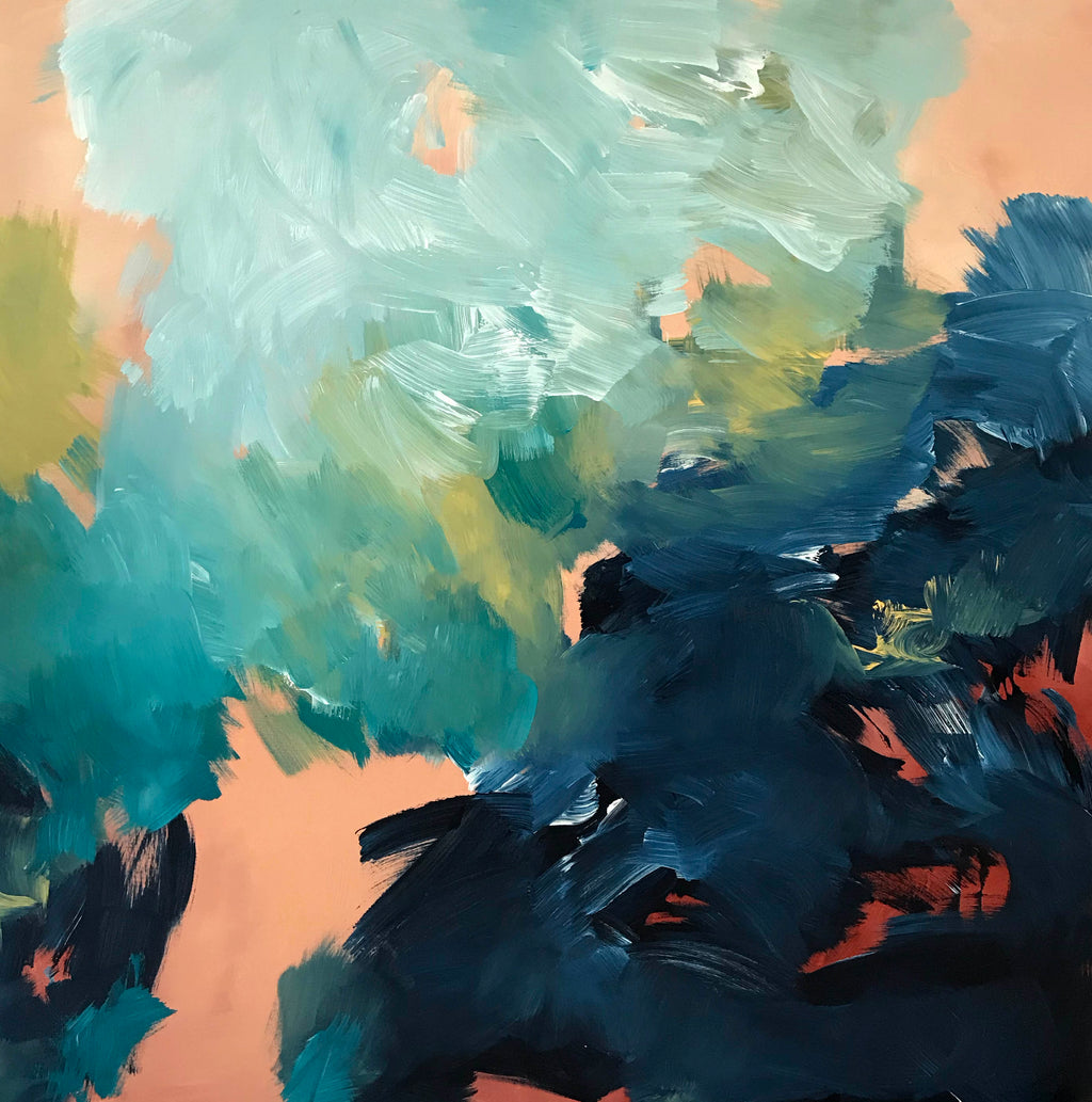 Lost In Time 2 - 102x102 cm - Original Painting