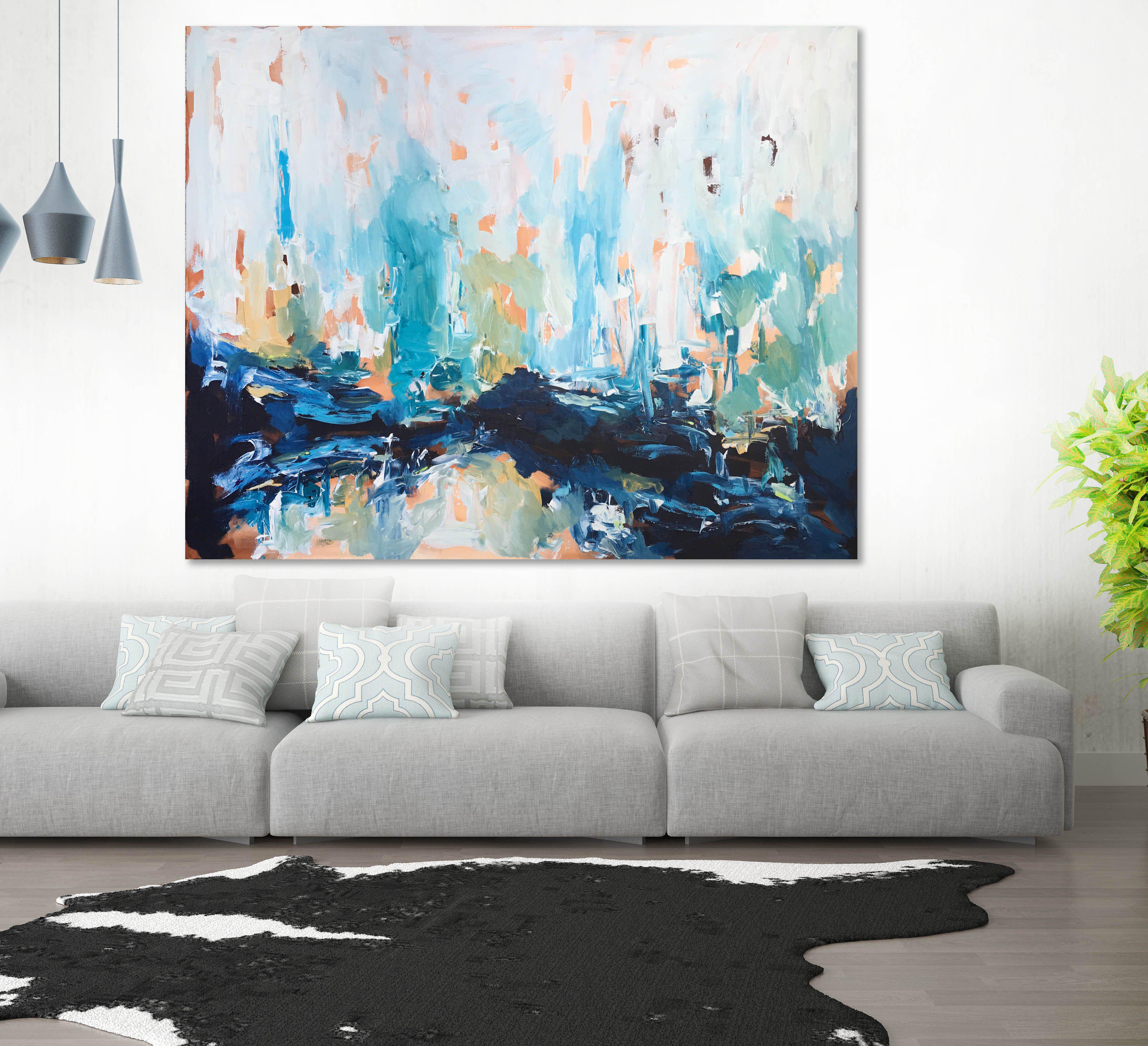 After The Fall - 150x120 cm - Original Painting-OmarObaid.com