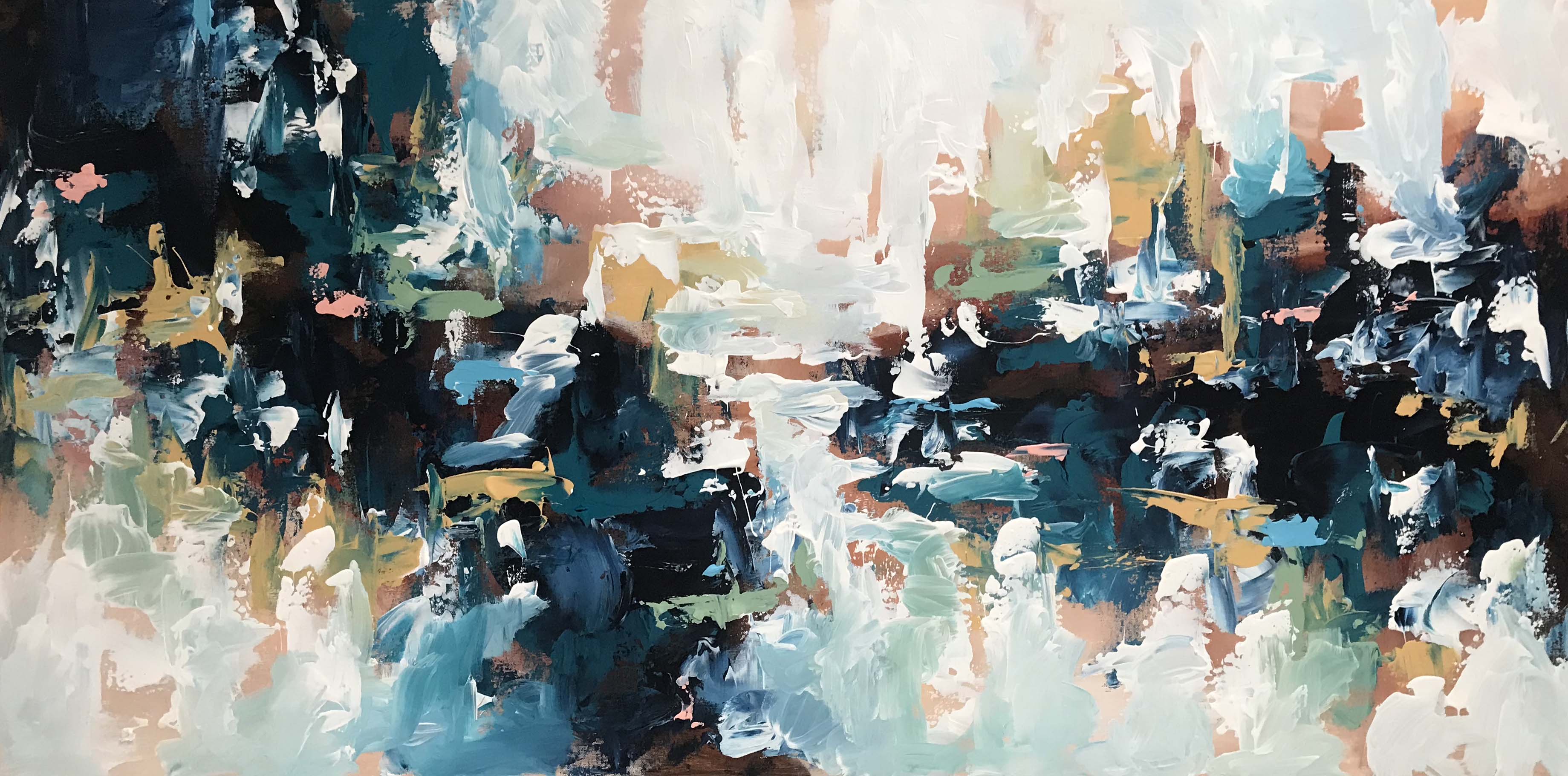 Midnight Conversations - 122x62 cm - Original Painting