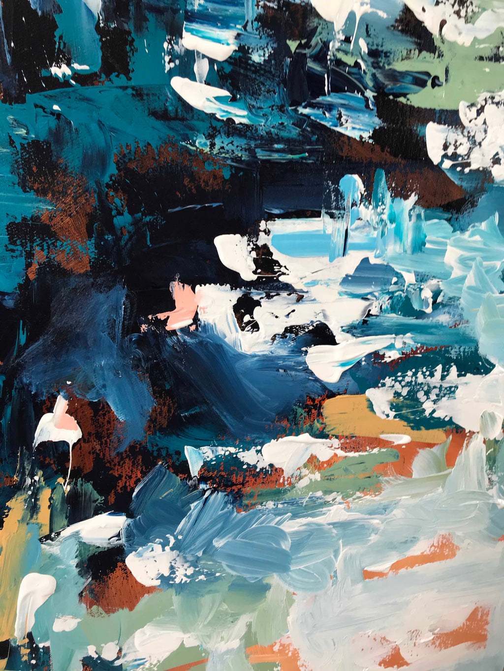 Midnight Conversations 2 - 152x92 cm - Original Painting