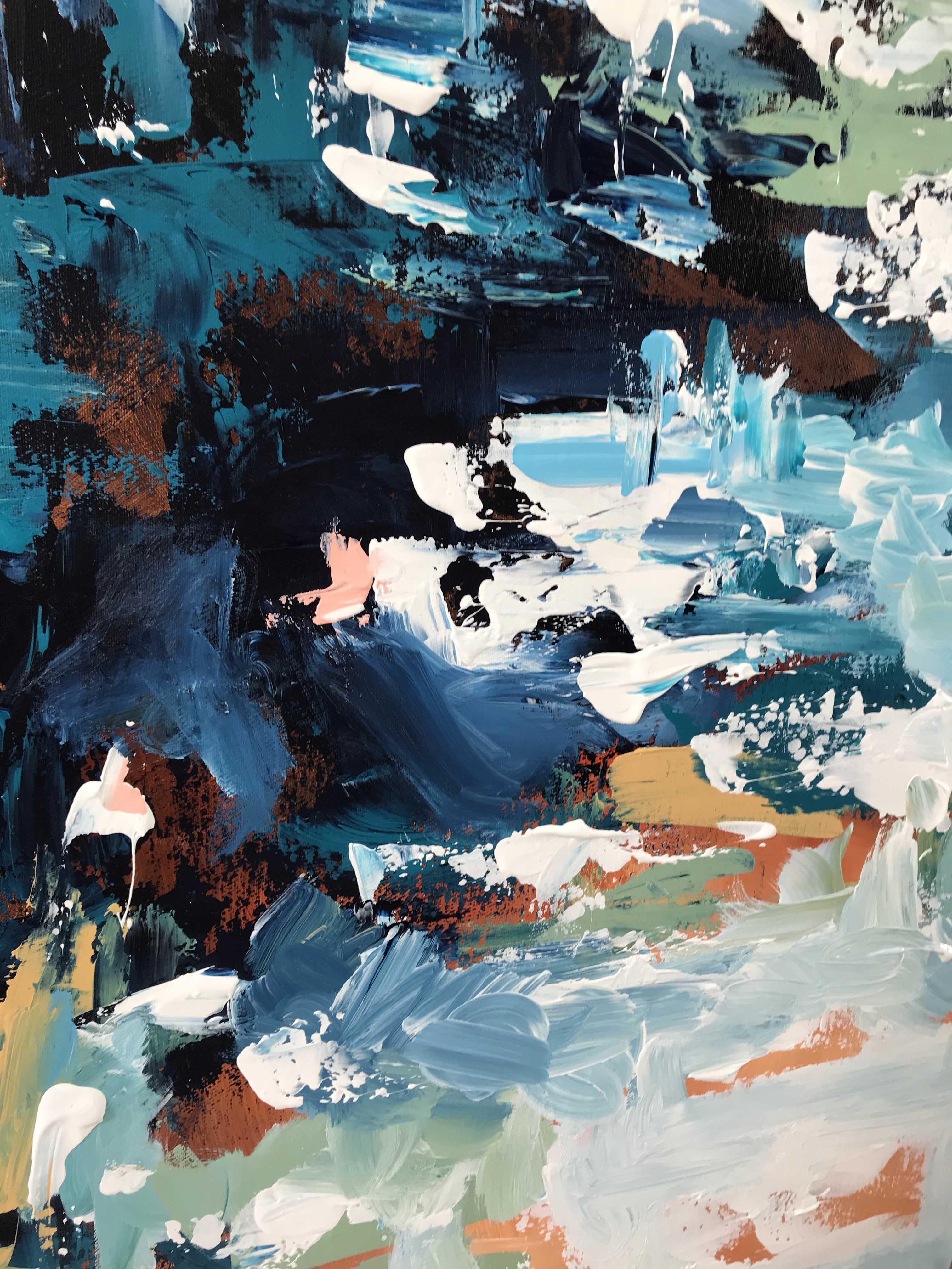 Midnight Conversations 2 - 152x92 cm - Original Painting