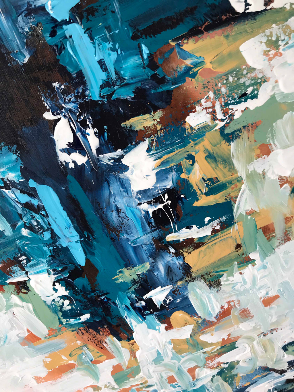 Midnight Conversations 2 - 152x92 cm - Original Painting