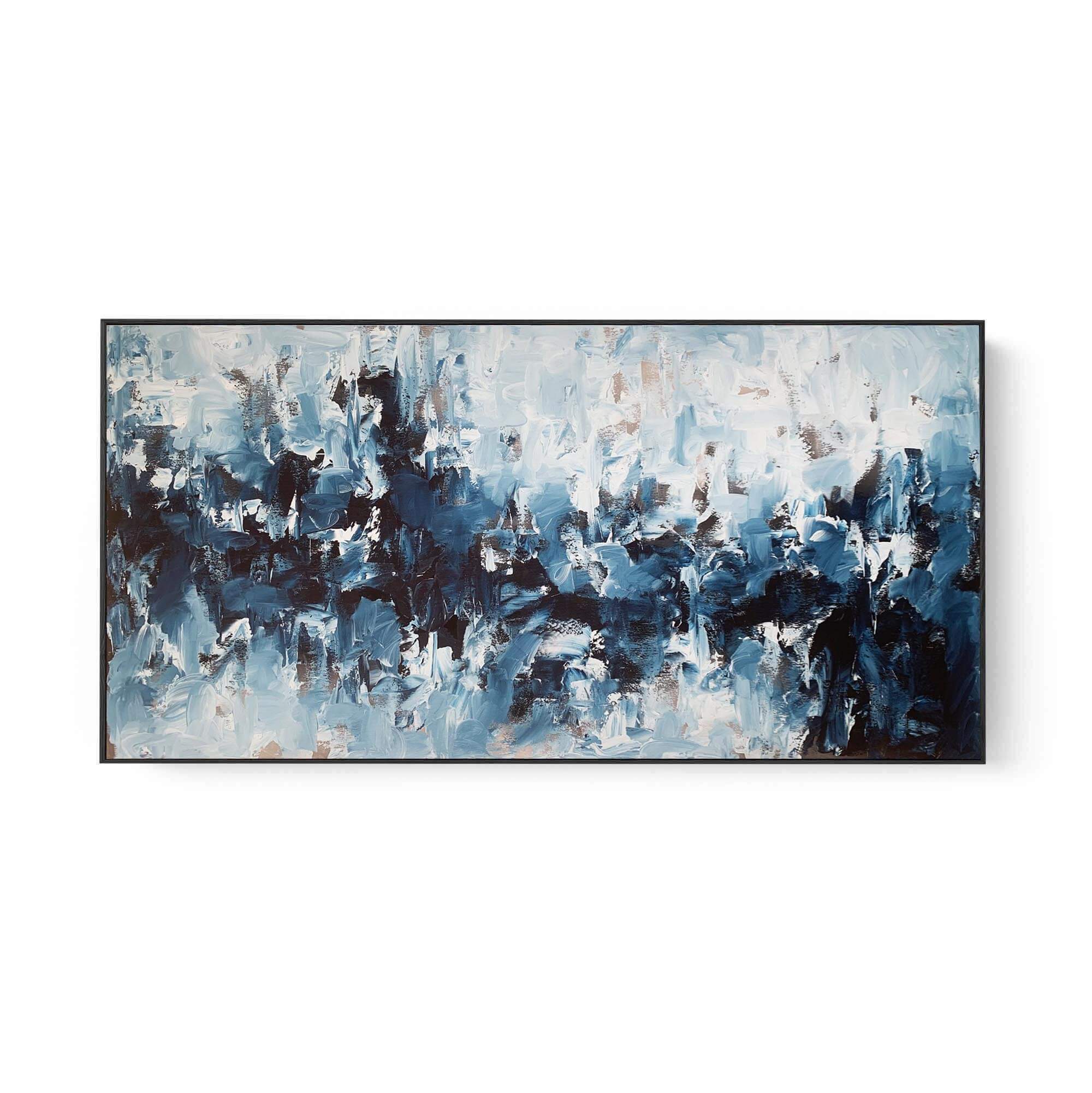 Misty Waters - 152x76 cm - Original Painting