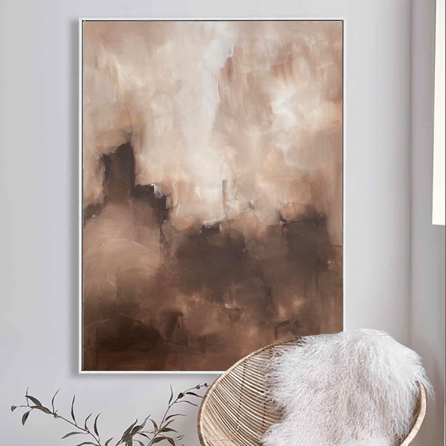 A Conversation At Dawn - 122x92 cm - Original Painting