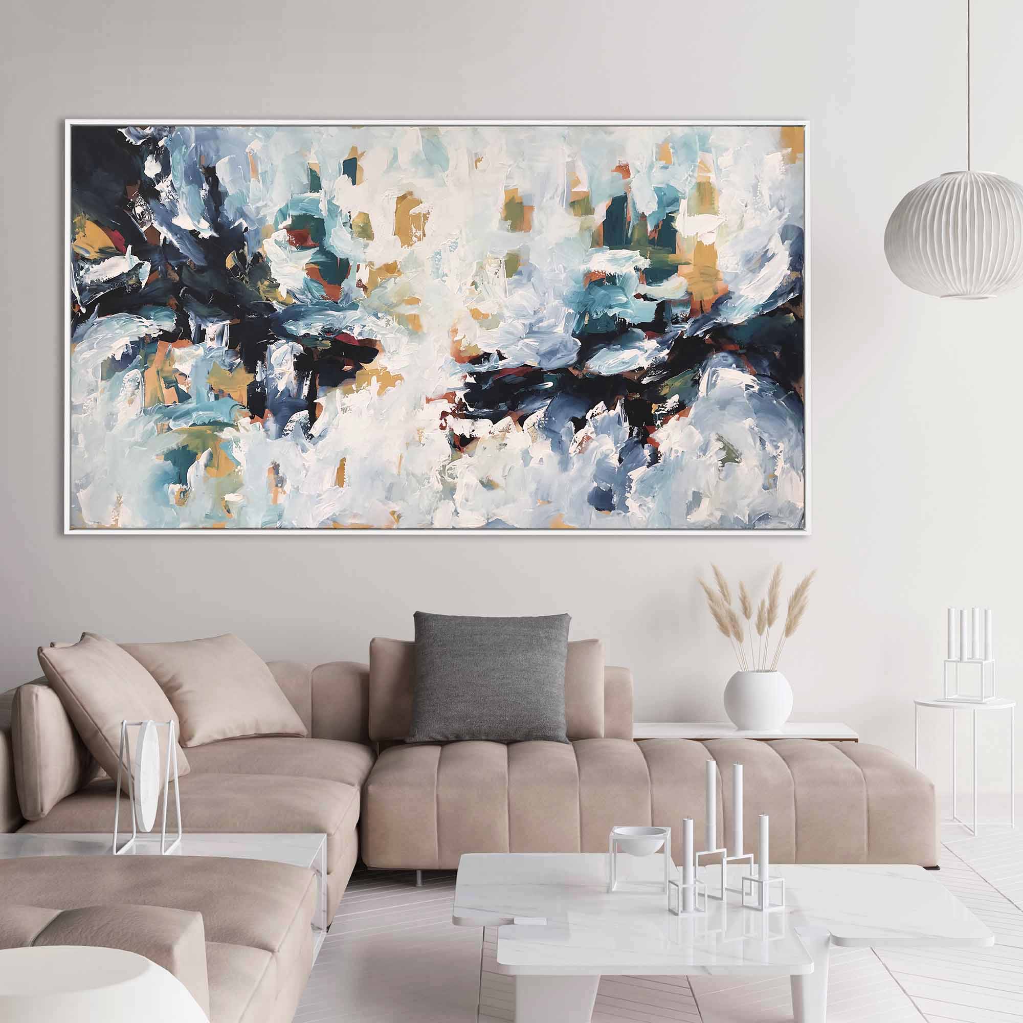 The Storm Within - 182x102 cm - Original Painting