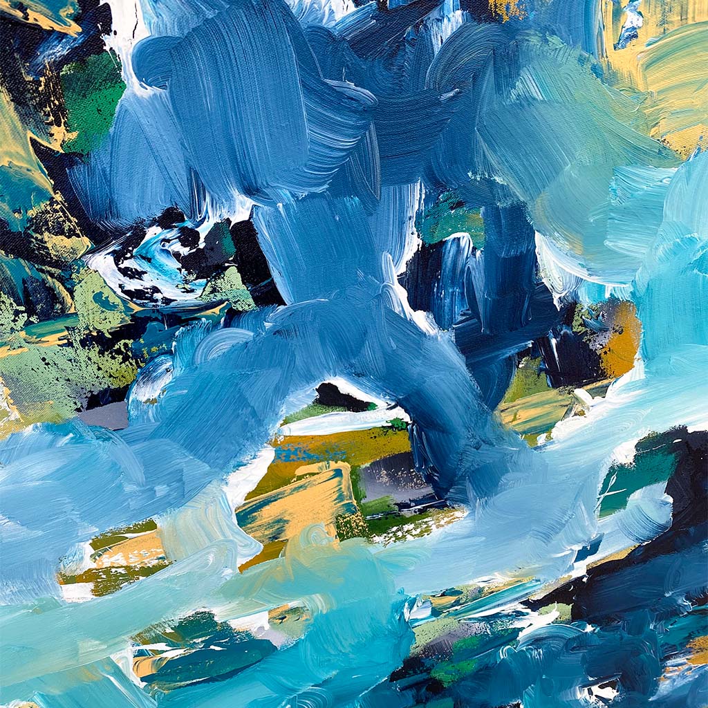 Moonflower - 150x76 cm - Original Painting