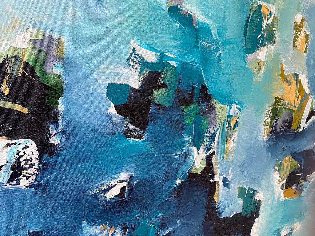 Moonflower - 150x76 cm - Original Painting