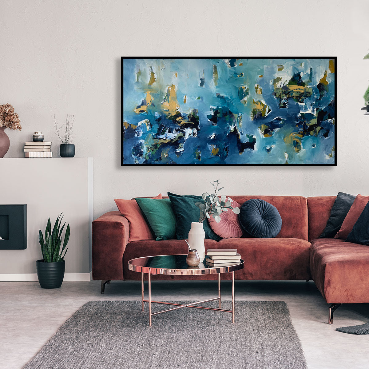Moonflower - 150x76 cm - Original Painting
