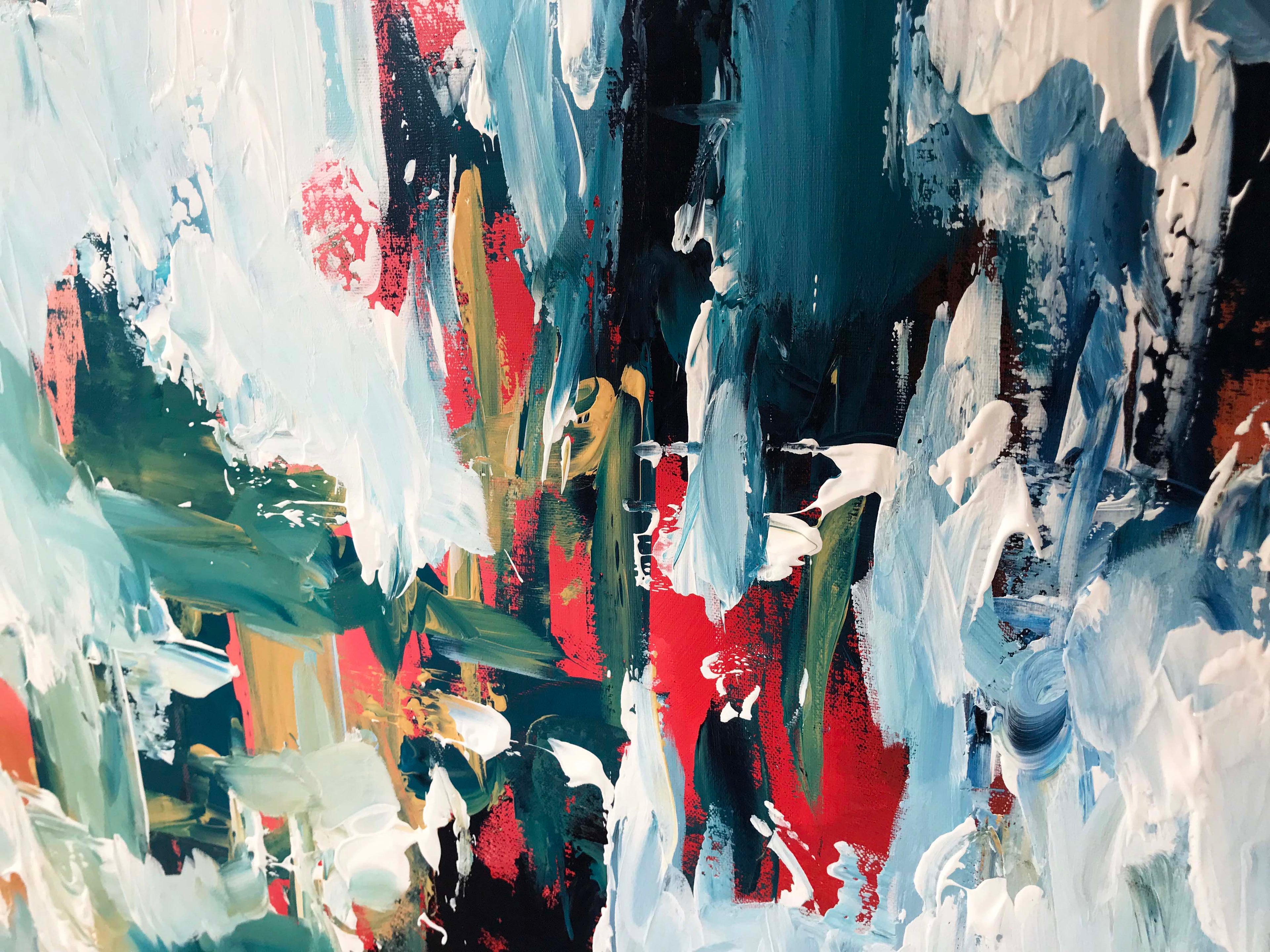 More Is Not Enough - 122x102 cm - Original Painting-OmarObaid.com