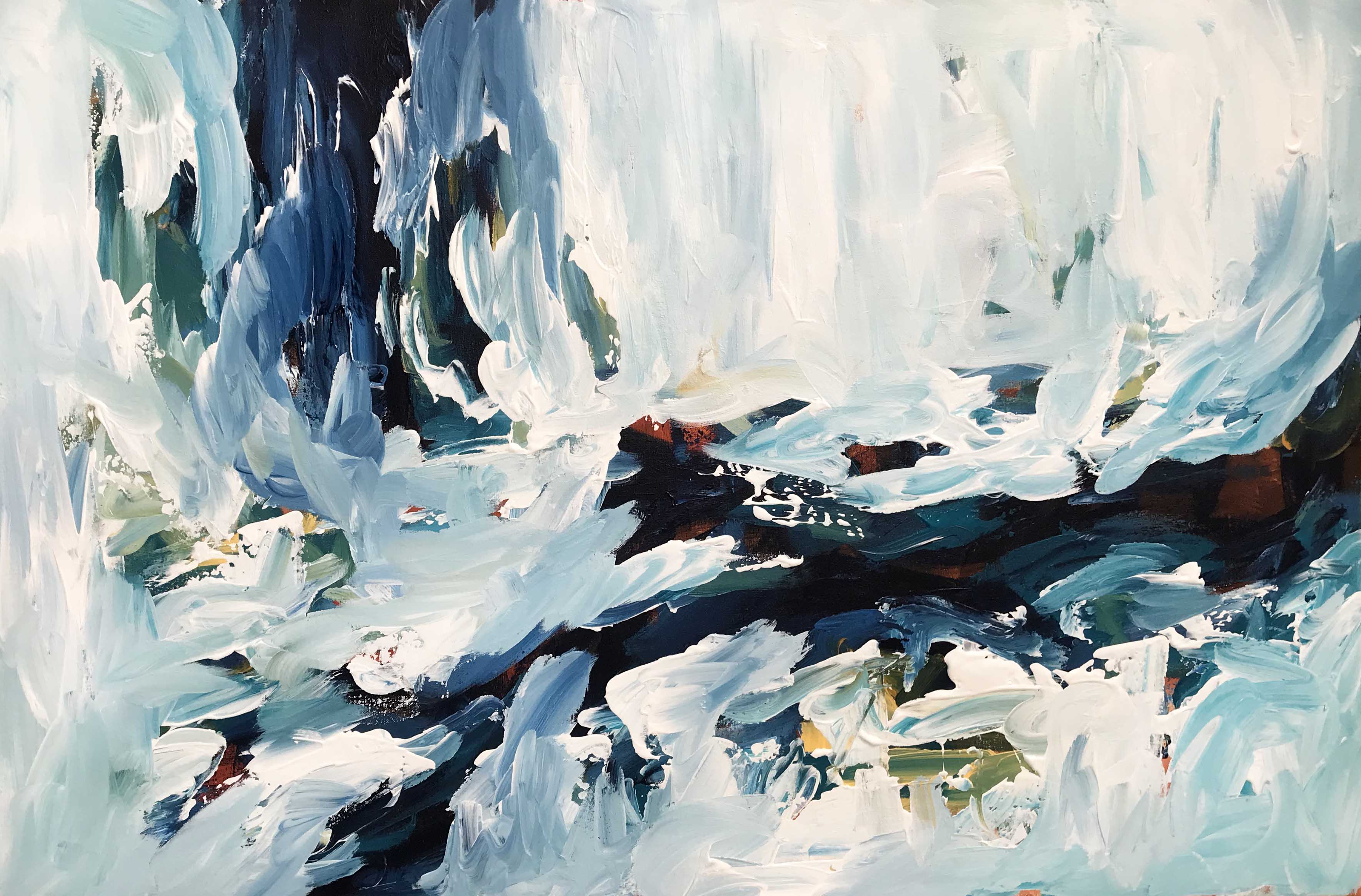 Oasis - 90x60 cm - Original Painting