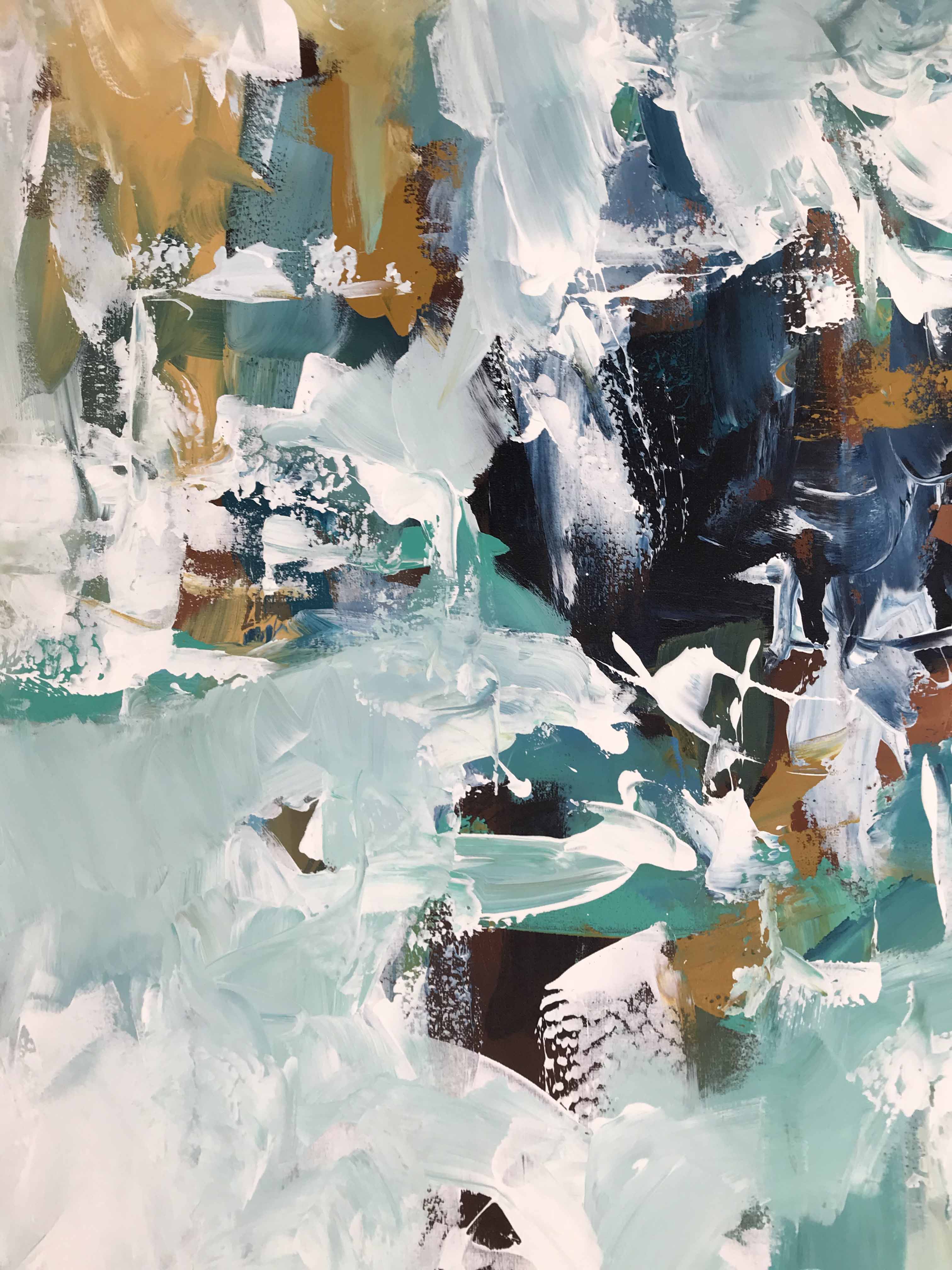 Obsession Part 2 - 102x102 cm - Original Painting-OmarObaid.com