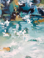 Obsession - 204x102 cm - Original Painting-OmarObaid.com