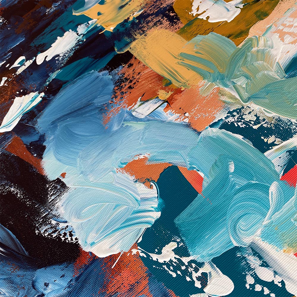 Ocean Of Memories 1 - 102x76 cm - Original Painting