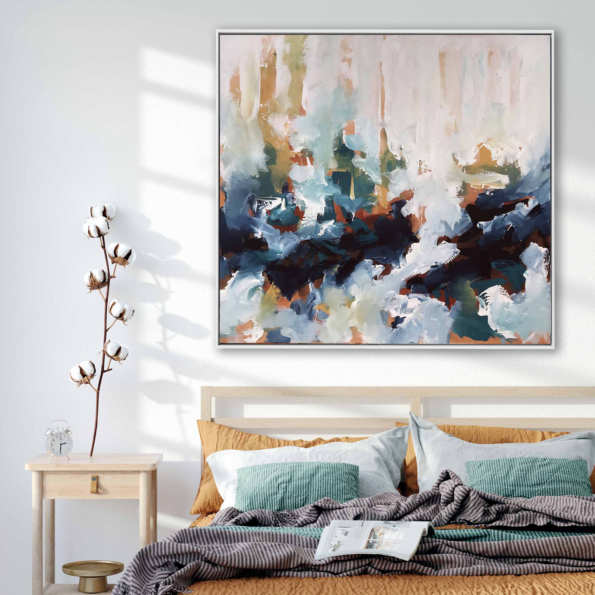 The Silent Tide - 102x92 cm - Original Painting