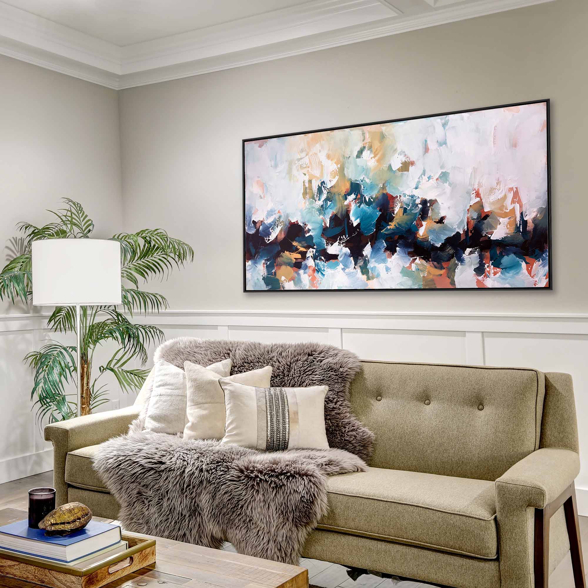 Once Upon A Time - 152x76 cm - Original Painting