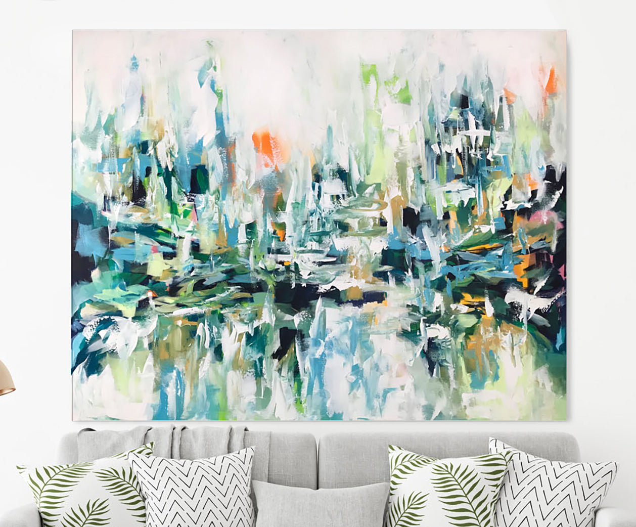 So Far Away - 152x120 cm - Original Painting-OmarObaid.com