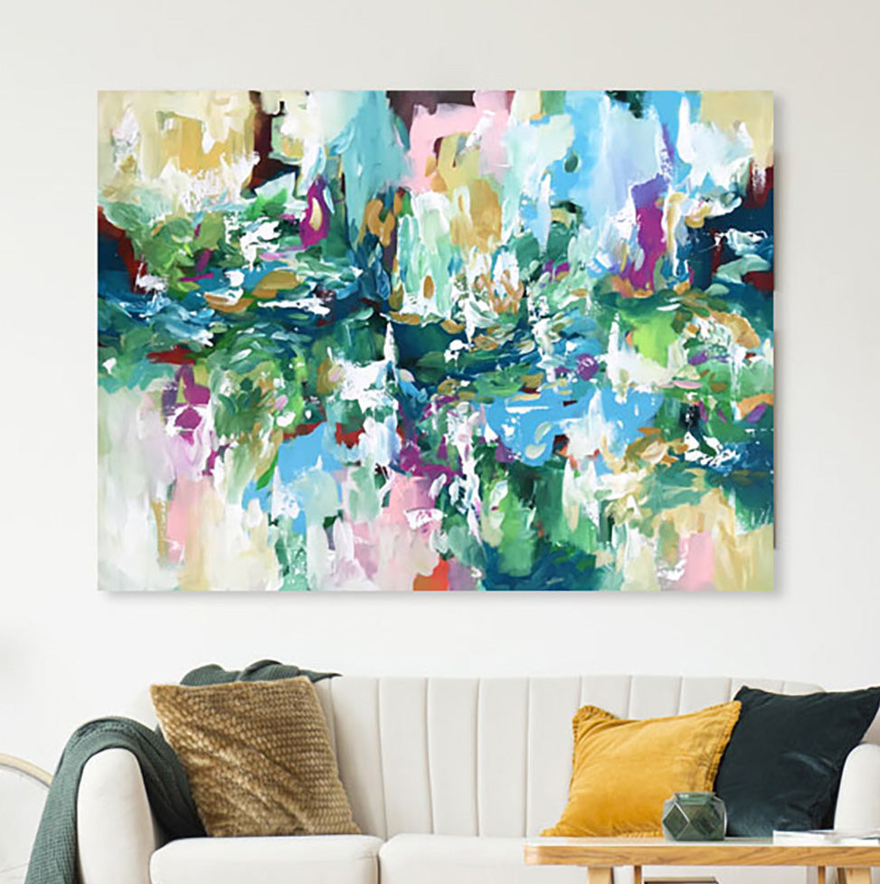Lucidity - 122x90 cm - Original Painting-OmarObaid.com