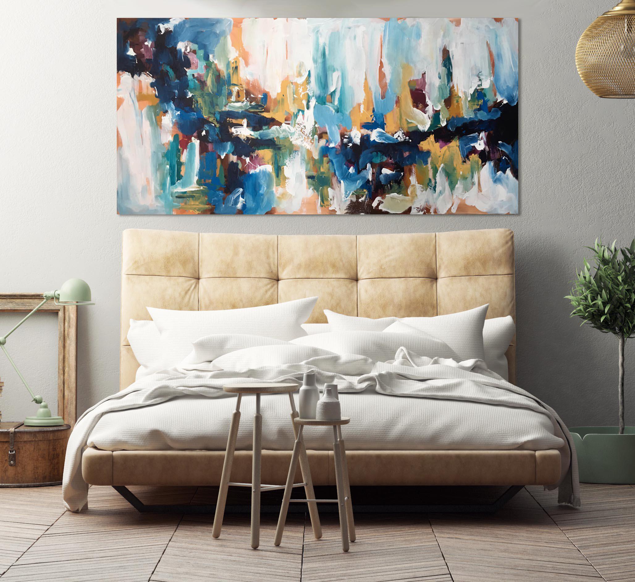 Patience - 150x76 cm - Original Painting-OmarObaid.com