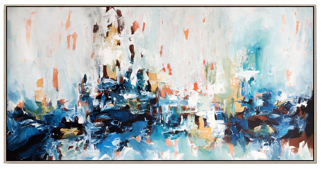 Daydreaming II - 150x76 cm - Original Painting-OmarObaid.com