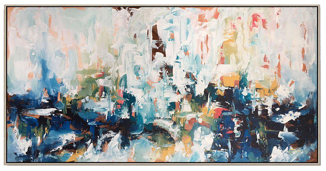 Daydreaming - 150x76 cm - Original Painting-OmarObaid.com