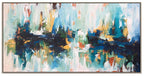 Hanging Gardens - 150x76 cm - Original Painting-OmarObaid.com
