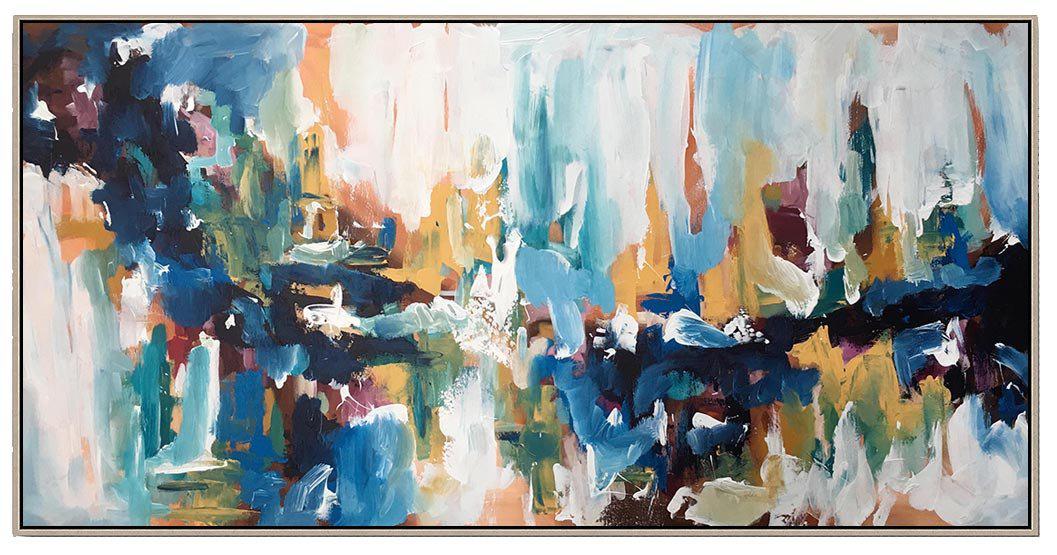 Patience - 150x76 cm - Original Painting-OmarObaid.com