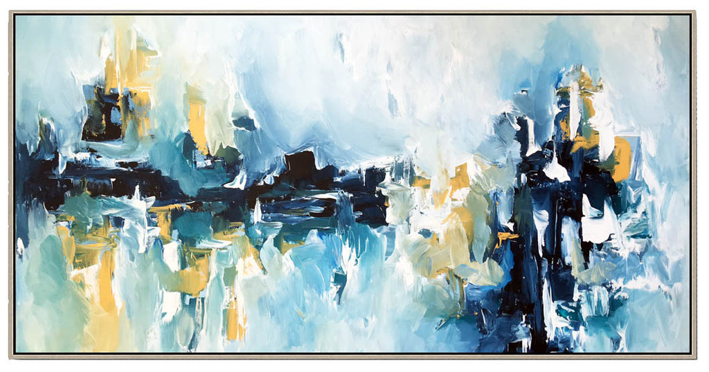 Subtraction - 150x90 cm - Original Painting-OmarObaid.com