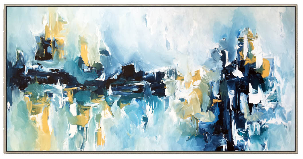 Subtraction - 150x90 cm - Original Painting-OmarObaid.com
