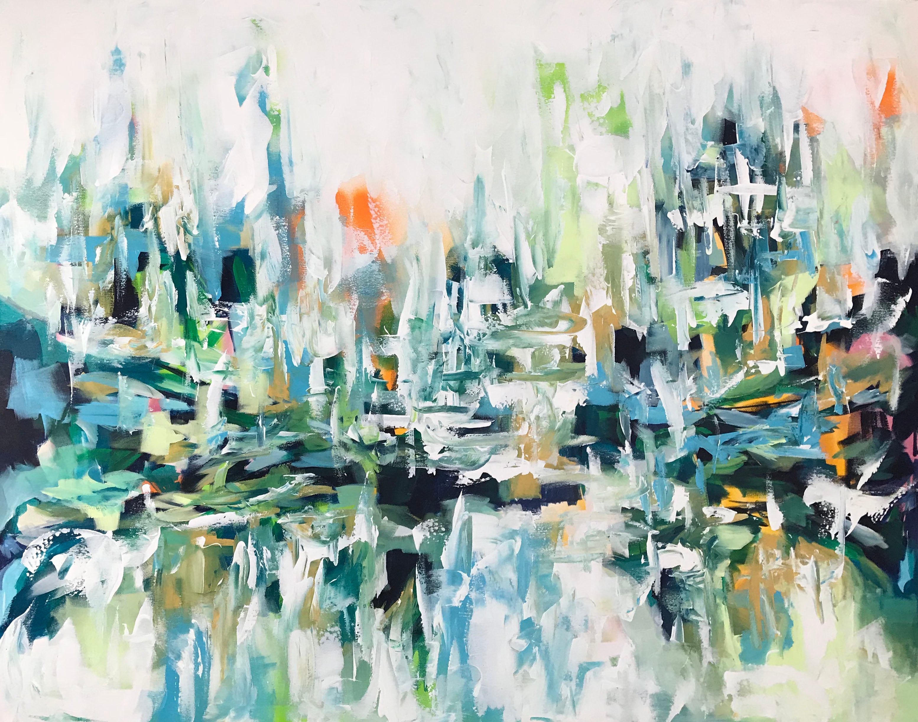 So Far Away - 152x120 cm - Original Painting-OmarObaid.com