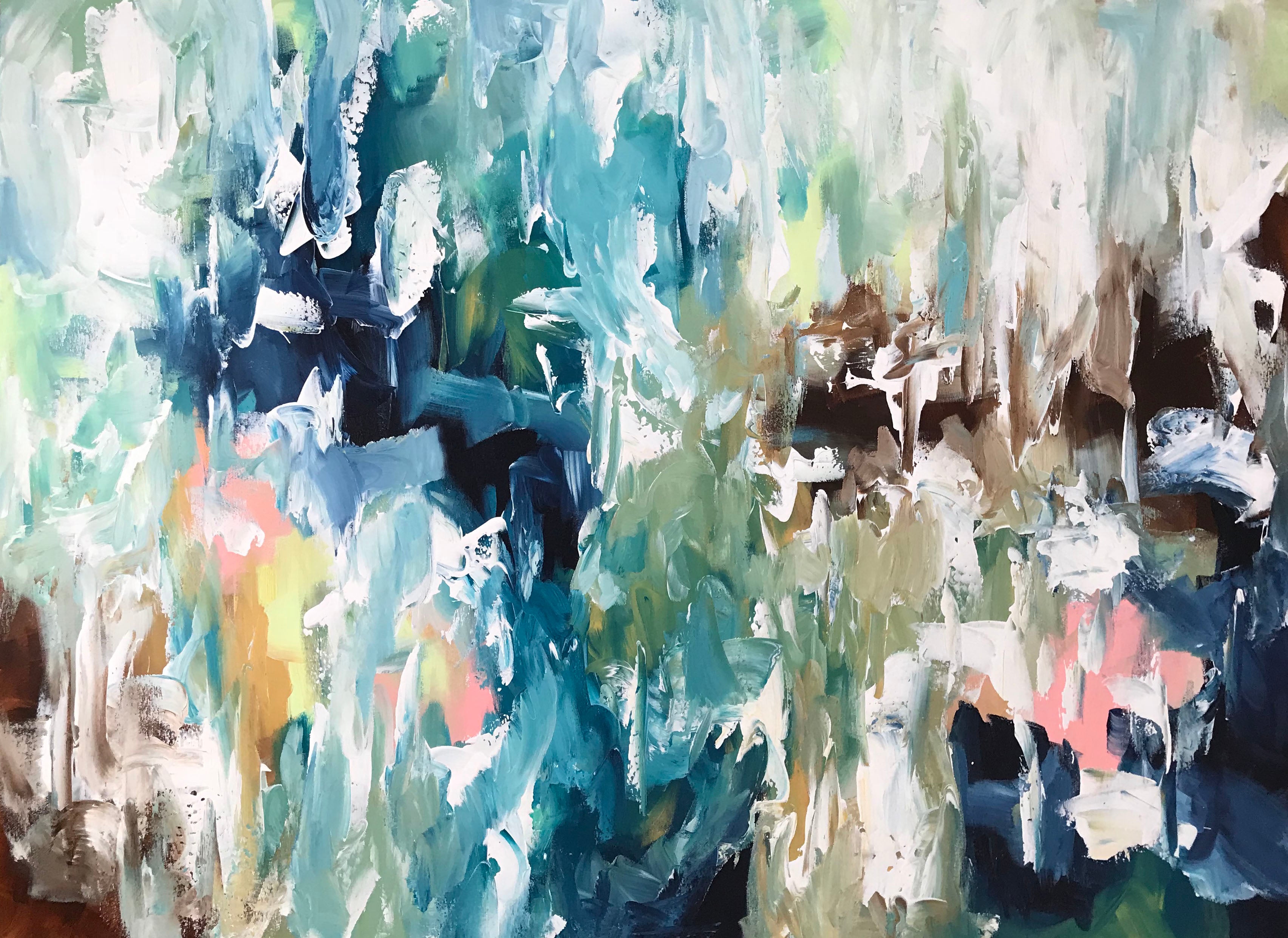 Pillow Talk - 122x90 cm - Original Painting-OmarObaid.com