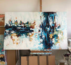 The Waterfall 3 - 152x92 cm - Original Painting