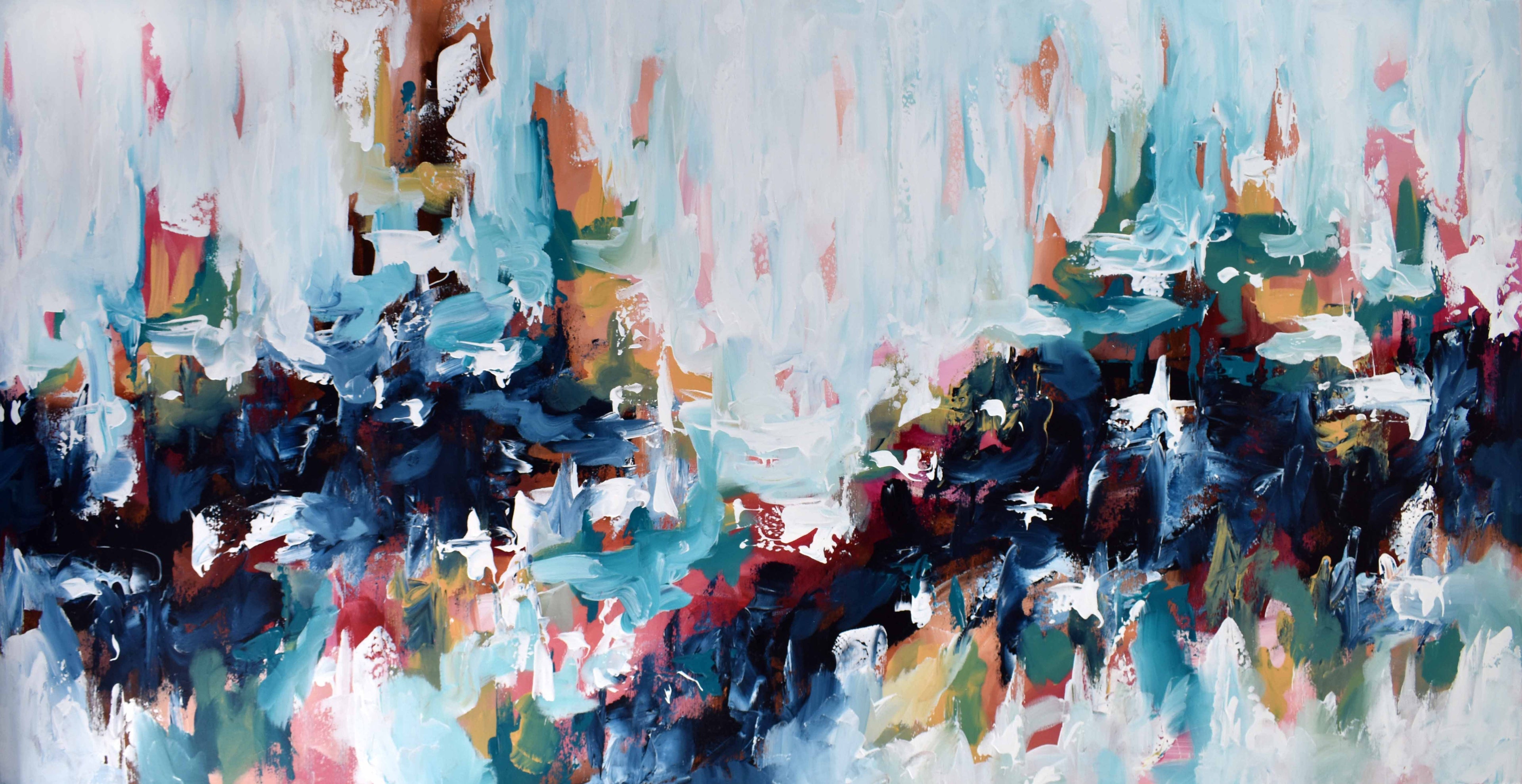 Once Upon A Time 2 - 152x76 cm - Original Painting
