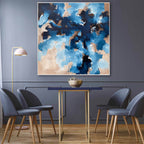Run While You Can - 102x102 cm - Original Painting