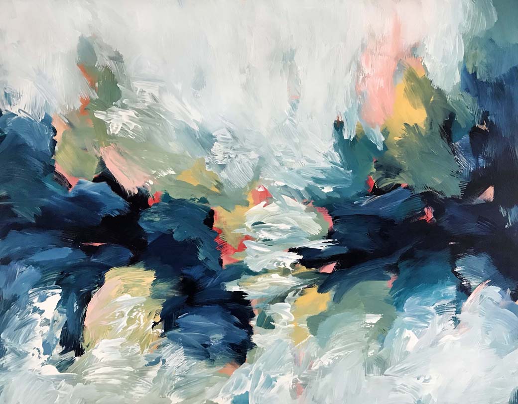 The Long Road 4 - 117x92 cm - Original Painting
