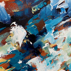 Overcoming This - 150x76 cm - Original Painting