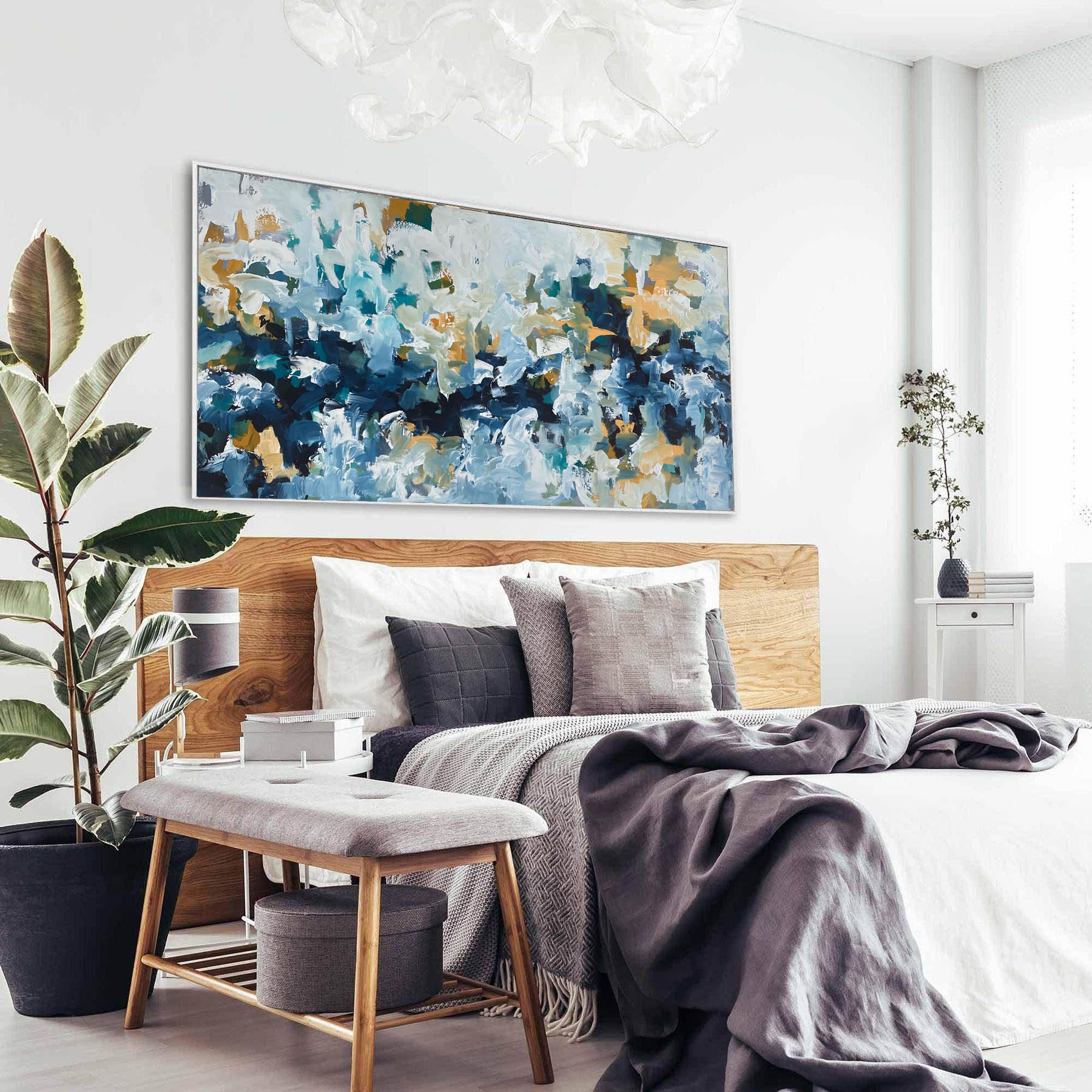 Confusing Paradise - 150x76 cm - Original Painting