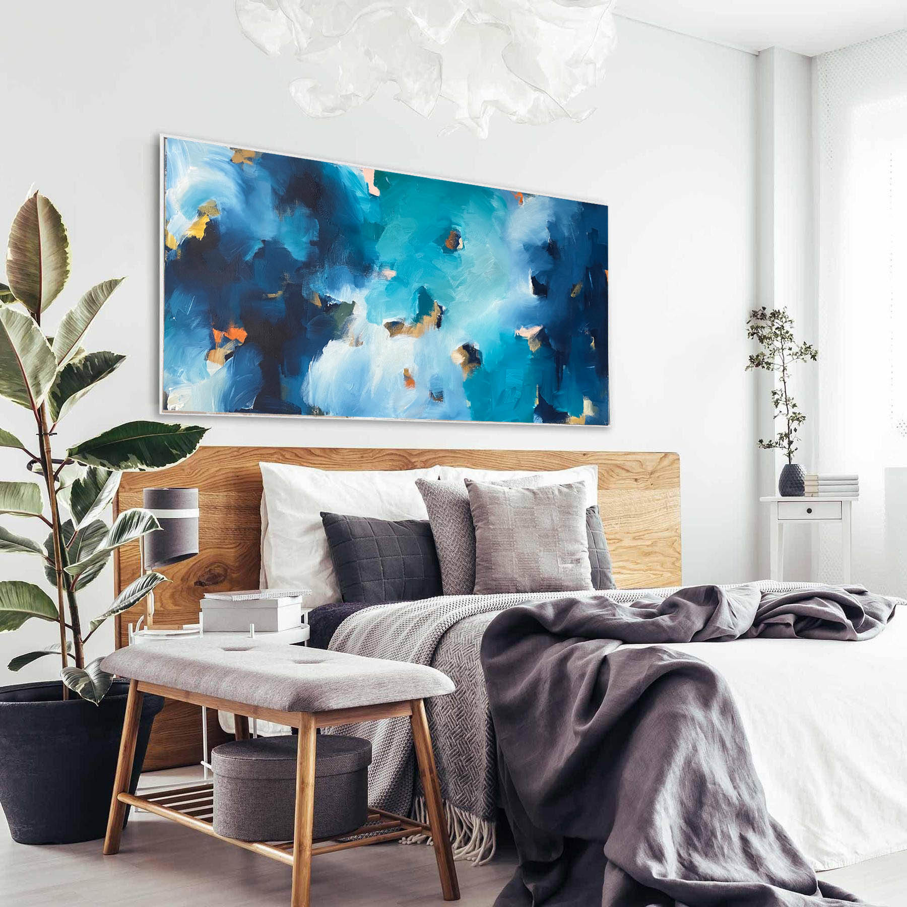 Shifts - 150x76 cm - Original Painting