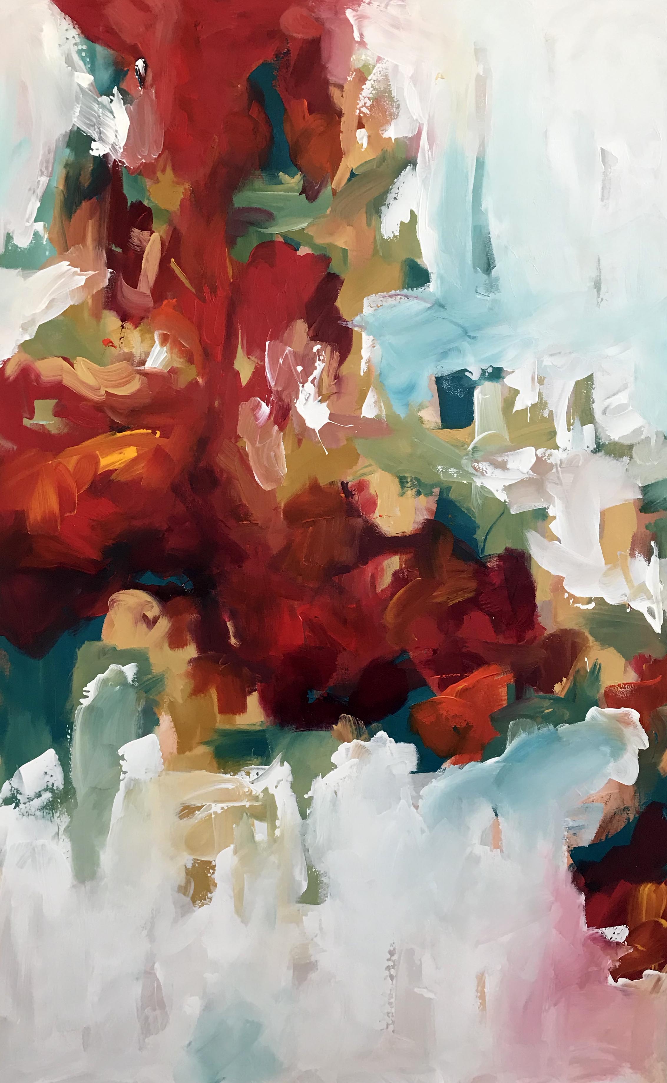 Inferno 2 - 122x76 cm - Original Painting