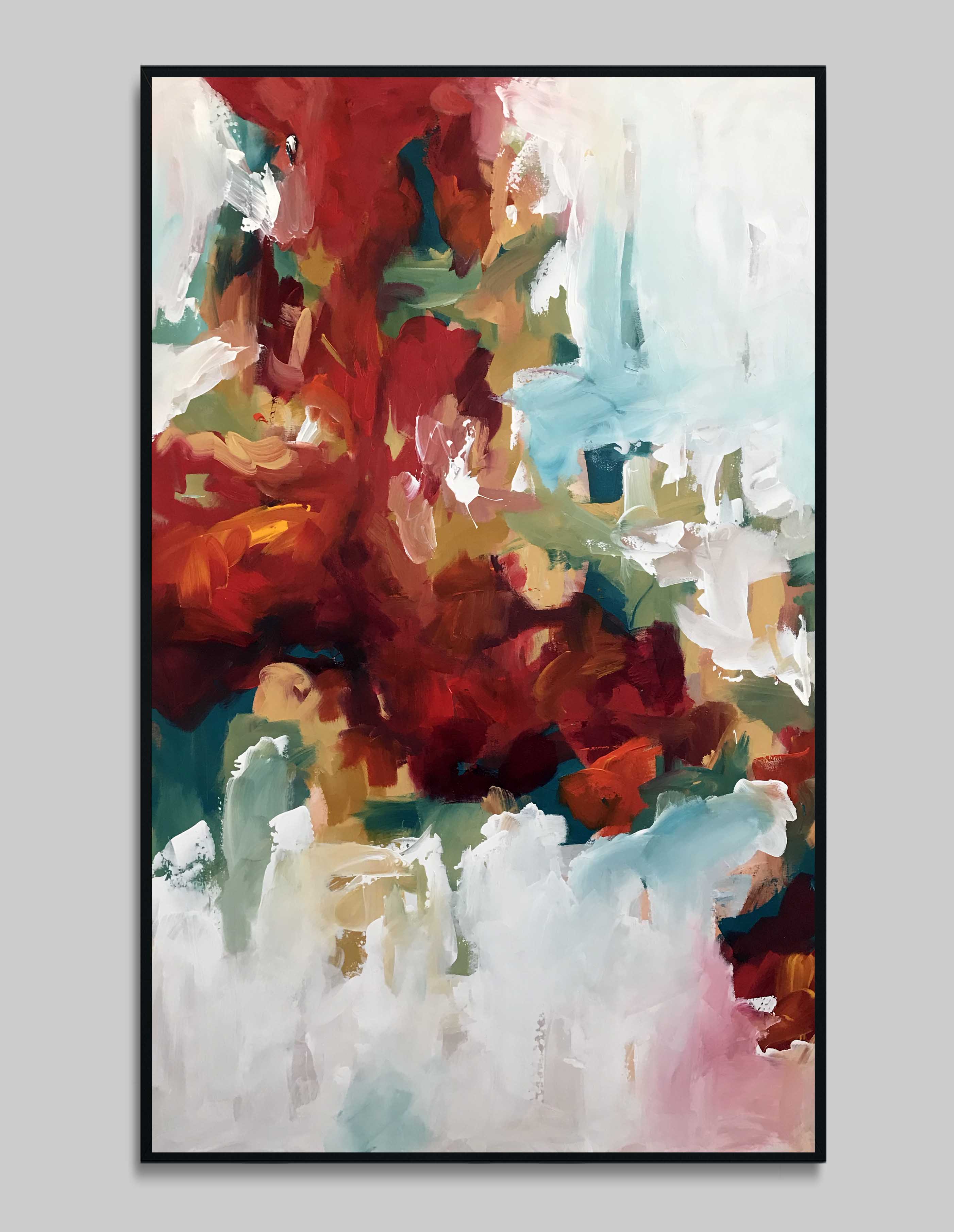 Inferno 2 - 122x76 cm - Original Painting