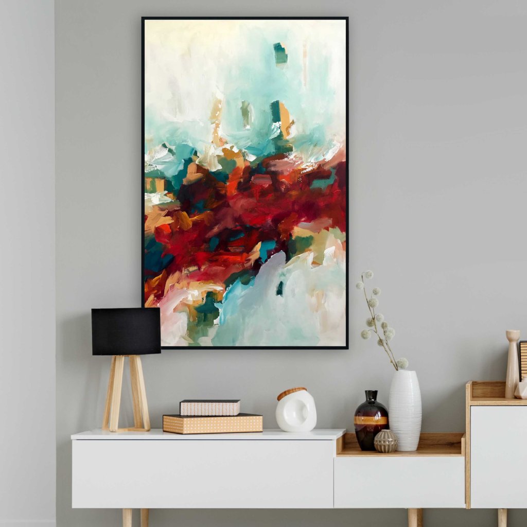 Inferno 3 - 122x76 cm - Original Painting