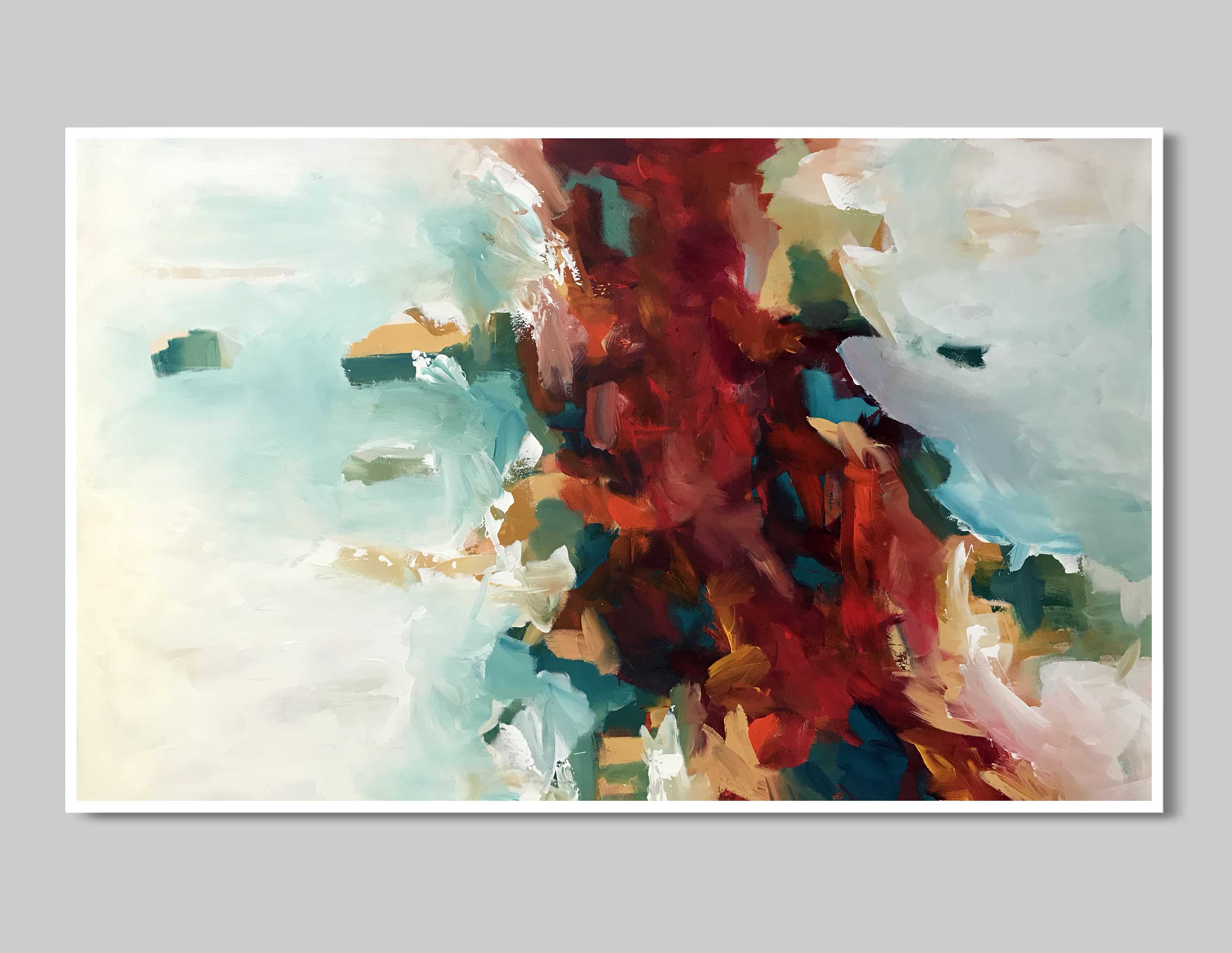 Inferno 3 - 122x76 cm - Original Painting