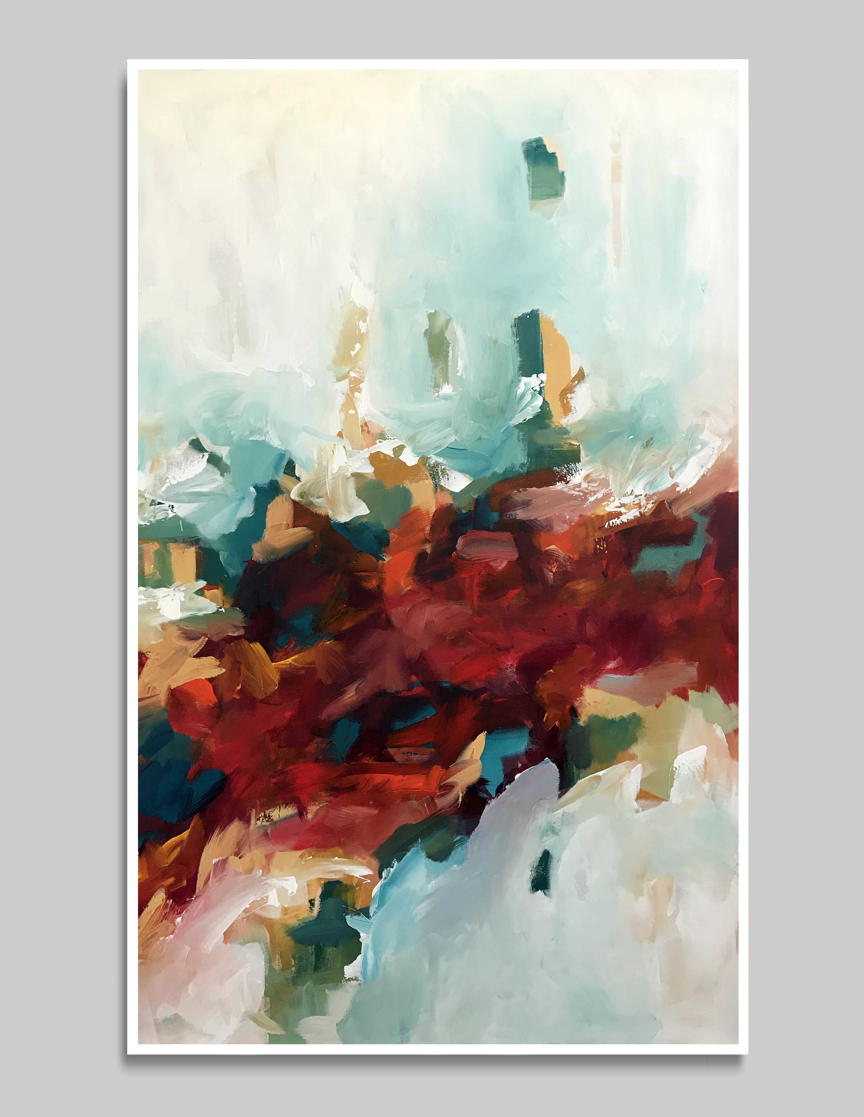 Inferno 3 - 122x76 cm - Original Painting